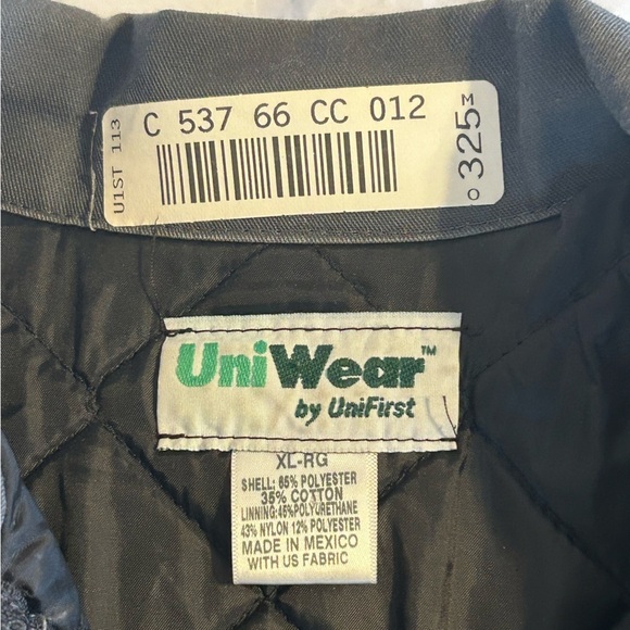 SHOP JACKET Men’s XL Uni-Wear Canvas Jacket Rush Truck Center Ceasar Patches - Picture 12 of 14